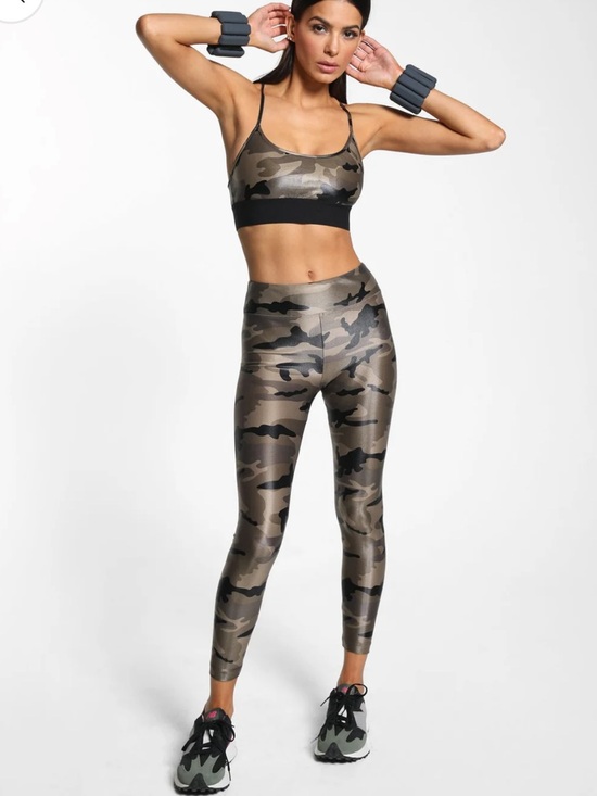 Koral Pants - Koral Lustrous Infinity High Rise Leggings Camo